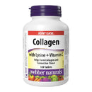 Webber Naturals Collagen with Lysine + Vitamin C - 120 Tablets - Collagen