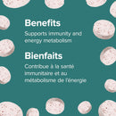 Webber Naturals Vitamin B12 Extra Strength 5000 mcg - 60 Sublingual Tablets - Vitamin B