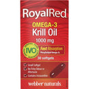 Webber Naturals RoyalRed® Omega-3 Krill Oil Extra Strength 1000 mg - 30 Softgels - Omega 3