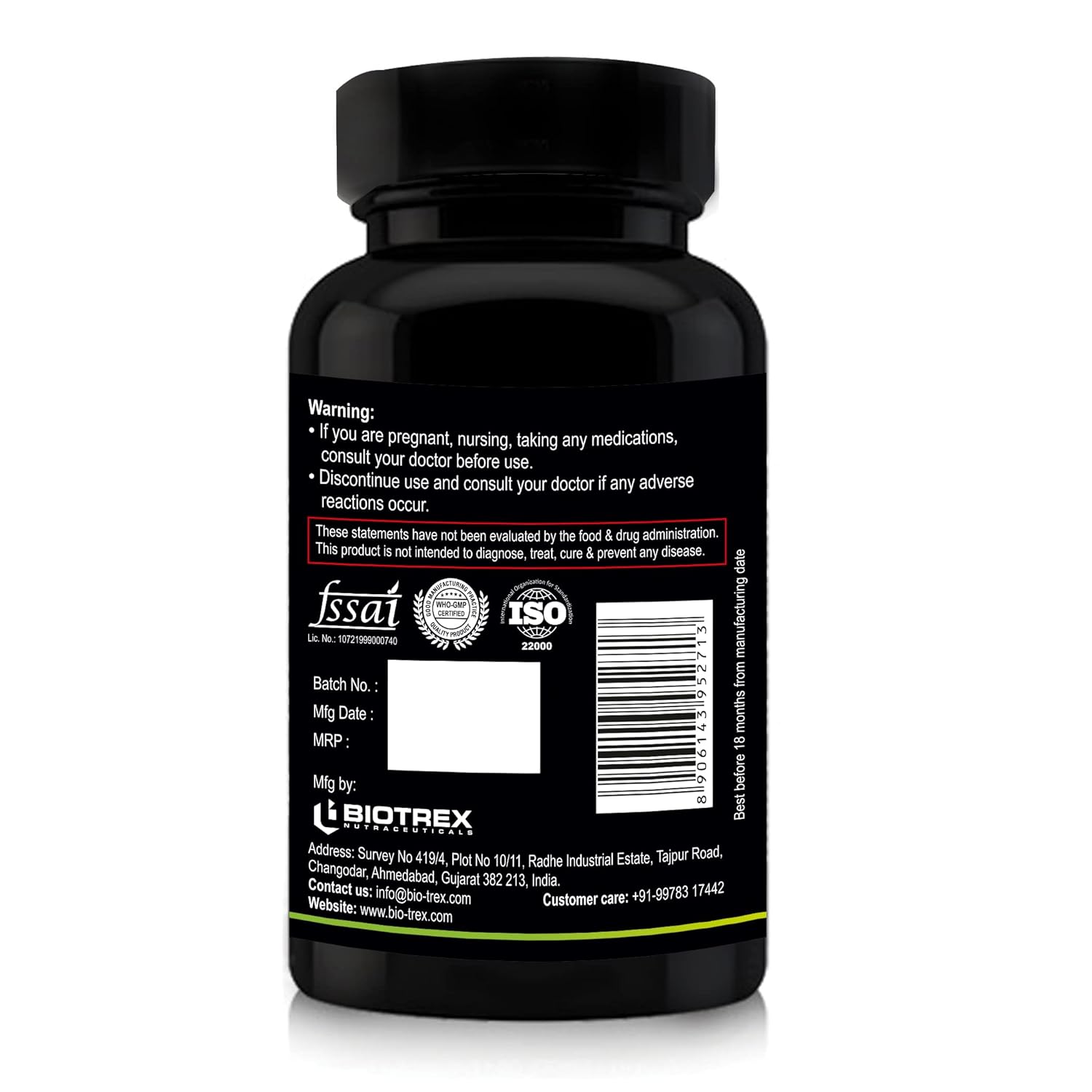 Extracto de frijol blanco de Webber Naturals