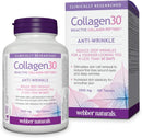 Webber Naturals Collagen30 Bioactive Collagen Peptides 2500 mg - 180 Tablets - Collagen