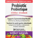 Webber Naturals Probiotic 50 Billion - 30 vegetarian capsules - Probiotics