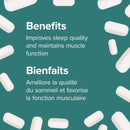 Webber Naturals Melatonin Magnesium Maximum Strength 10/150 mg - 60 Tablets - Melatonin