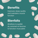 Webber Naturals Melatonin Magnesium Maximum Strength 10 mg/150 mg - 60 Chewable tablets Natural Chocolate - Melatonin