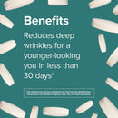 Webber Naturals Collagen30 with Hyaluronic Acid Bioactive Collagen Peptides - 180 Tablets - Collagen