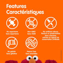 Webber Naturals Sesame Street Multivitamin & Mineral - 180 vegetarian Gummies Orange • Raspberry • Lemon - - Multivitamin