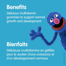 Webber Naturals Sesame Street Multivitamin & Mineral - 180 vegetarian Gummies Orange • Raspberry • Lemon - - Multivitamin
