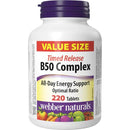 Webber Naturals B50 Complex - 220 Tablets - Vitamin B