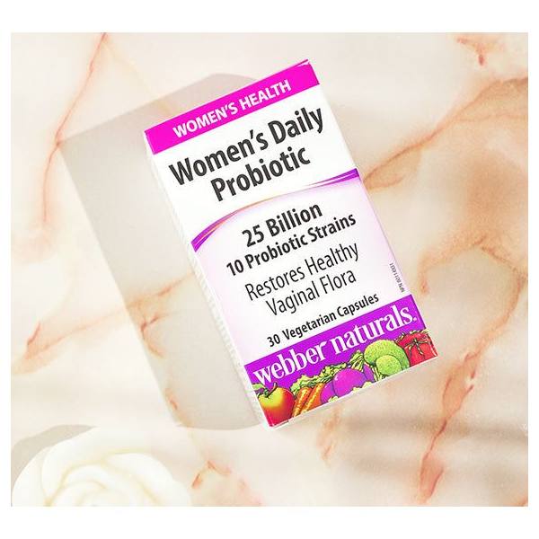 Webber Naturals Women’s Daily Probiotic 25 Billion 30 vegetarian capsules