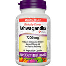 Webber Naturals Ashwagandha 7,200mg - 60 vegetarian capsules - Herbals