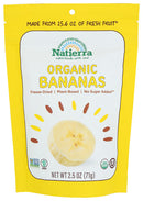 Natierra Organic Freeze-Dried Fruits - Banana 2.5Oz - Snack