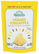 Natierra Organic Freeze-Dried Fruits - Pineapple 1.5Oz - Snack