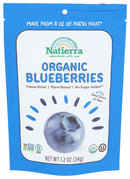 Natierra Organic Freeze-Dried Fruits - Blueberry 1.2Oz - Snack