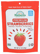 Natierra Organic Freeze-Dried Fruits - Strawberry 0.7Oz - Snack