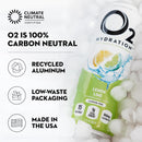O2 Hydration Sports Recovery Drink - Lemon Lime 12-pack - Energy Drinks