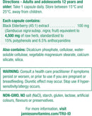 Jamieson Black Elderberry 4,500mcg - 45 Capsules - Cold & Flu