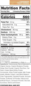 Rival Nutrition Clean Gainer - Cinnamon Toast Cereal 5lbs - Mass Gainer