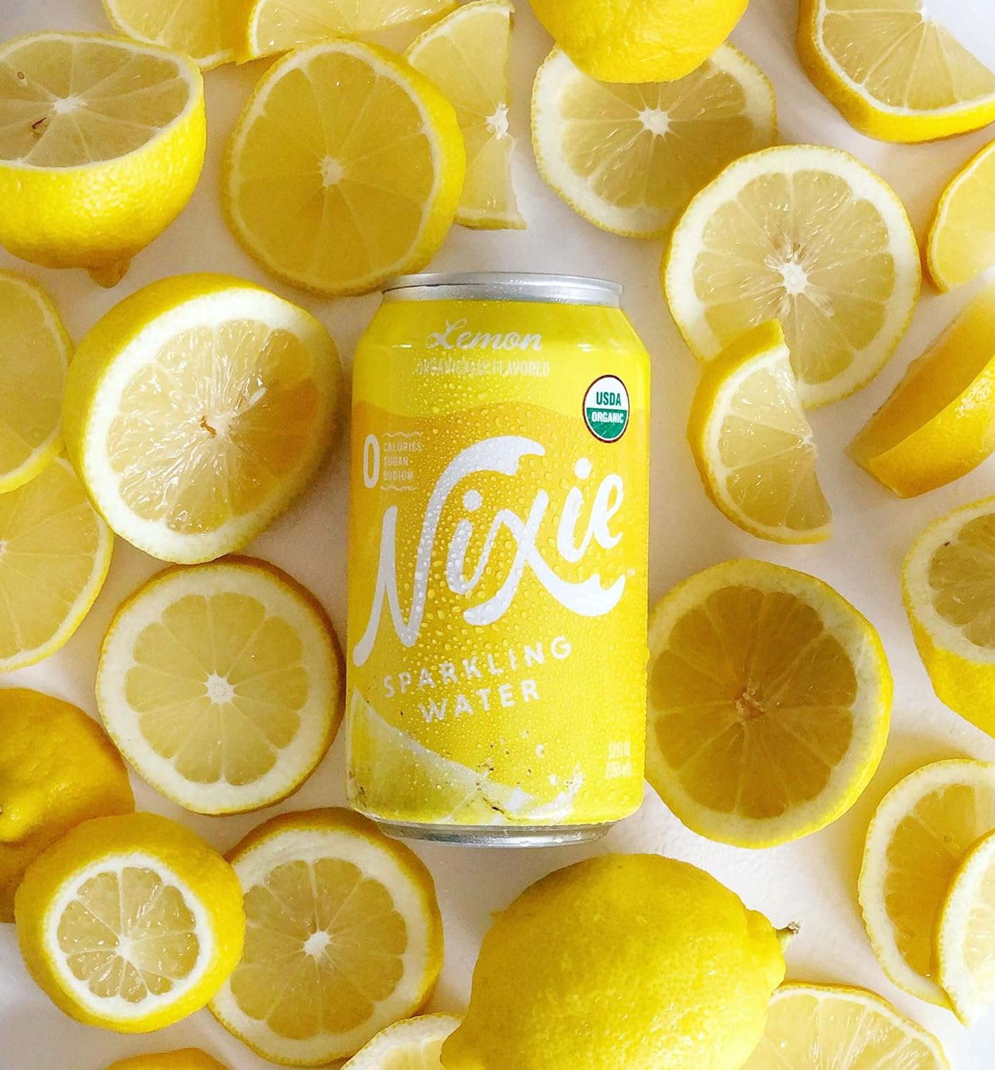 Nixie Sparkling Water - Lemon 8-pack - - Water