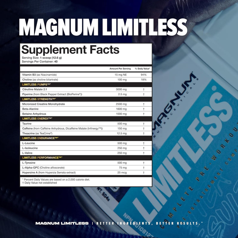 Magnum Limitless Pre-Workout