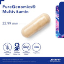 Pure Encapsulations PureGenomics Multivitamin - 60 capsules - Multivitamin