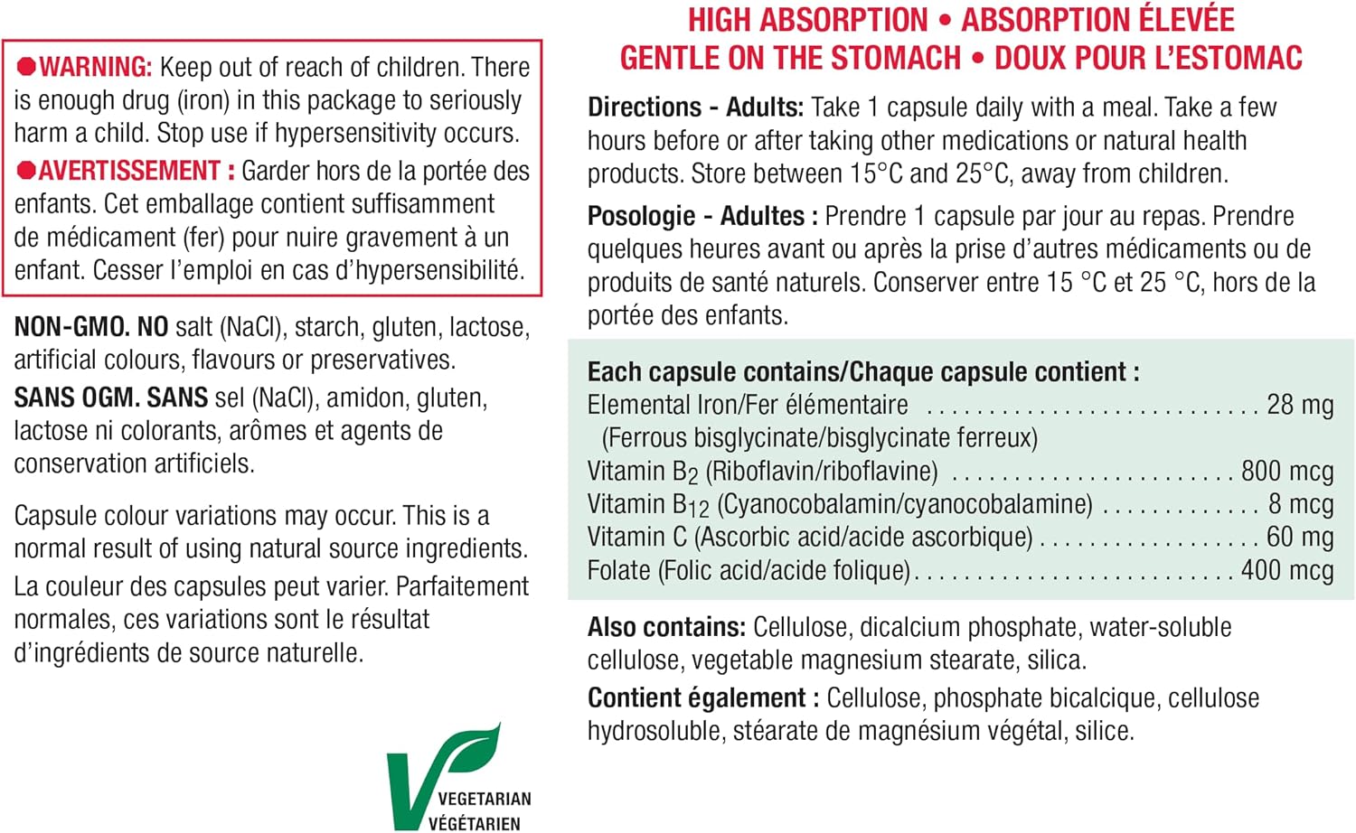 Jamieson Gentle Iron 28mg
