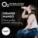 O2 Hydration Sports Recovery Drink - Orange Mango 12-pack - Energy Drinks