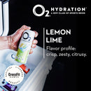 O2 Hydration Sports Recovery Drink - Lemon Lime 354ml - Energy Drinks