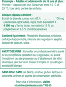 Jamieson Black Elderberry 4,500mcg - 45 Capsules - Cold & Flu