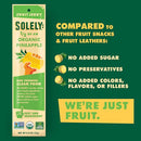 Solely Fruit Jerky - Organic Pineapple 0.8 Oz - Dried Fruits