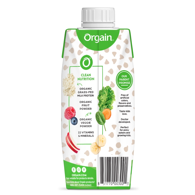 Orgain Kids Bio-Proteinshake aus grasgefütterten Tieren