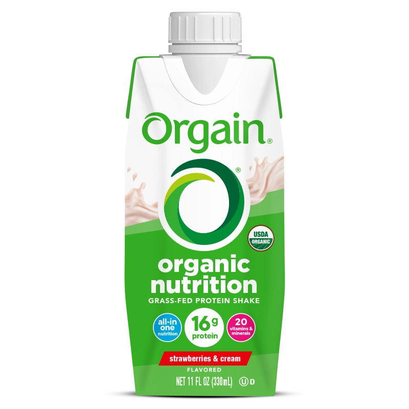 Orgain Organic Grassfed Protein Shake
