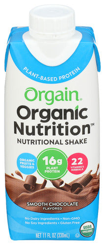 Shake protéiné à base de plantes Orgain