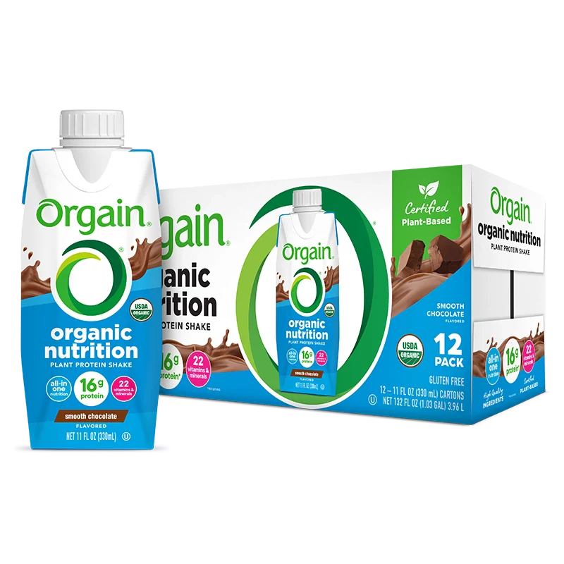 Orgain Shake nutritionnel végétalien biologique