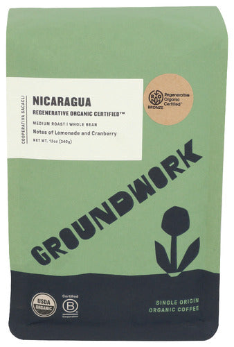 Groundwork Nicaragua Regenerative Organic Certified Coffee