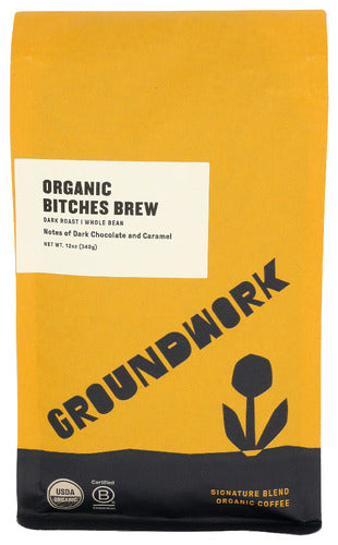 Groundwork Coffee Organic Bitches Brew Coffee