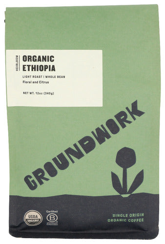 Groundwork Coffee Organic Ethiopia Coffee