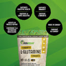 Iron Vegan Fermented L-Glutamine - 400g Unflavoured - Amino Acids