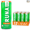 Runa Clean Energy Drink - Blood Orange 12 units x 12oz - - Energy Drinks