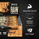 Warrior Raw Protein Flapjack Bars - Chocolate Peanut Butter 12-pack - Protein snacks