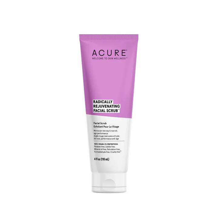 Acure Rejuvenating Facial Scrub - 118 ml - Skin Care