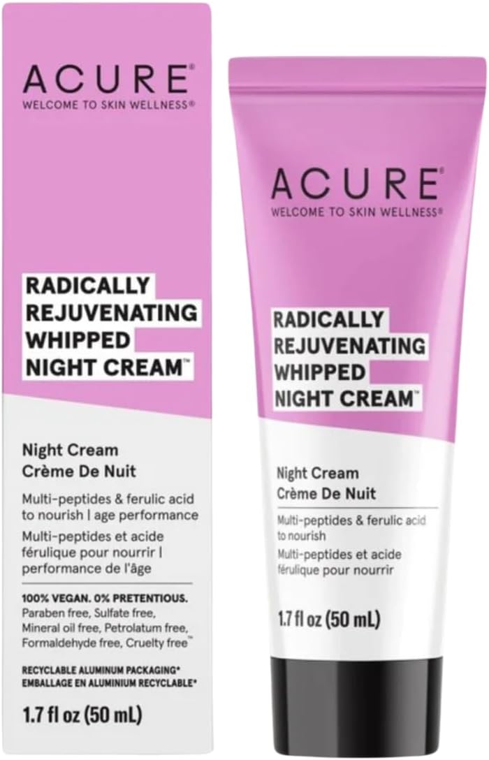 Acure Radically Rejuvenating Whipped Night Cream - 50 ml - Skin Care