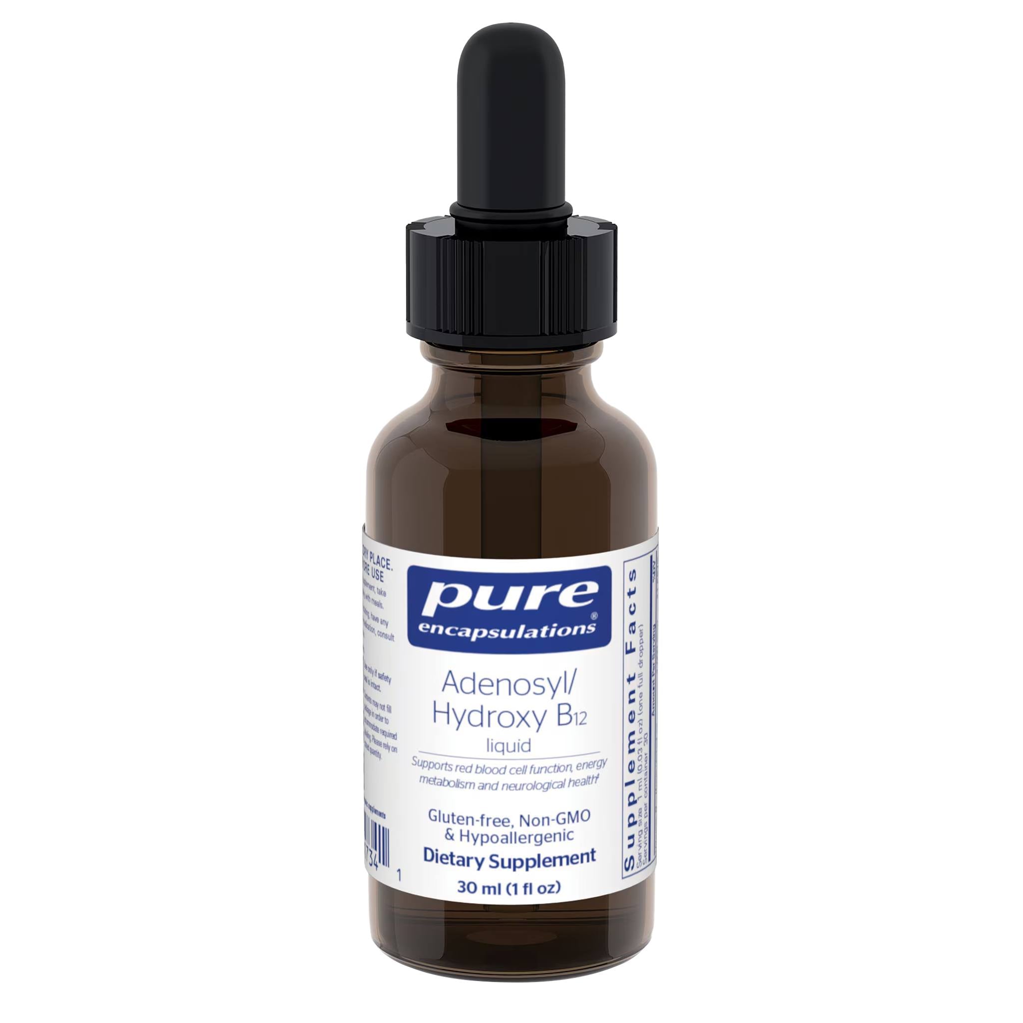 Pure Encapsulations Adenosyl/Hydroxy B12 Liquid   30mL