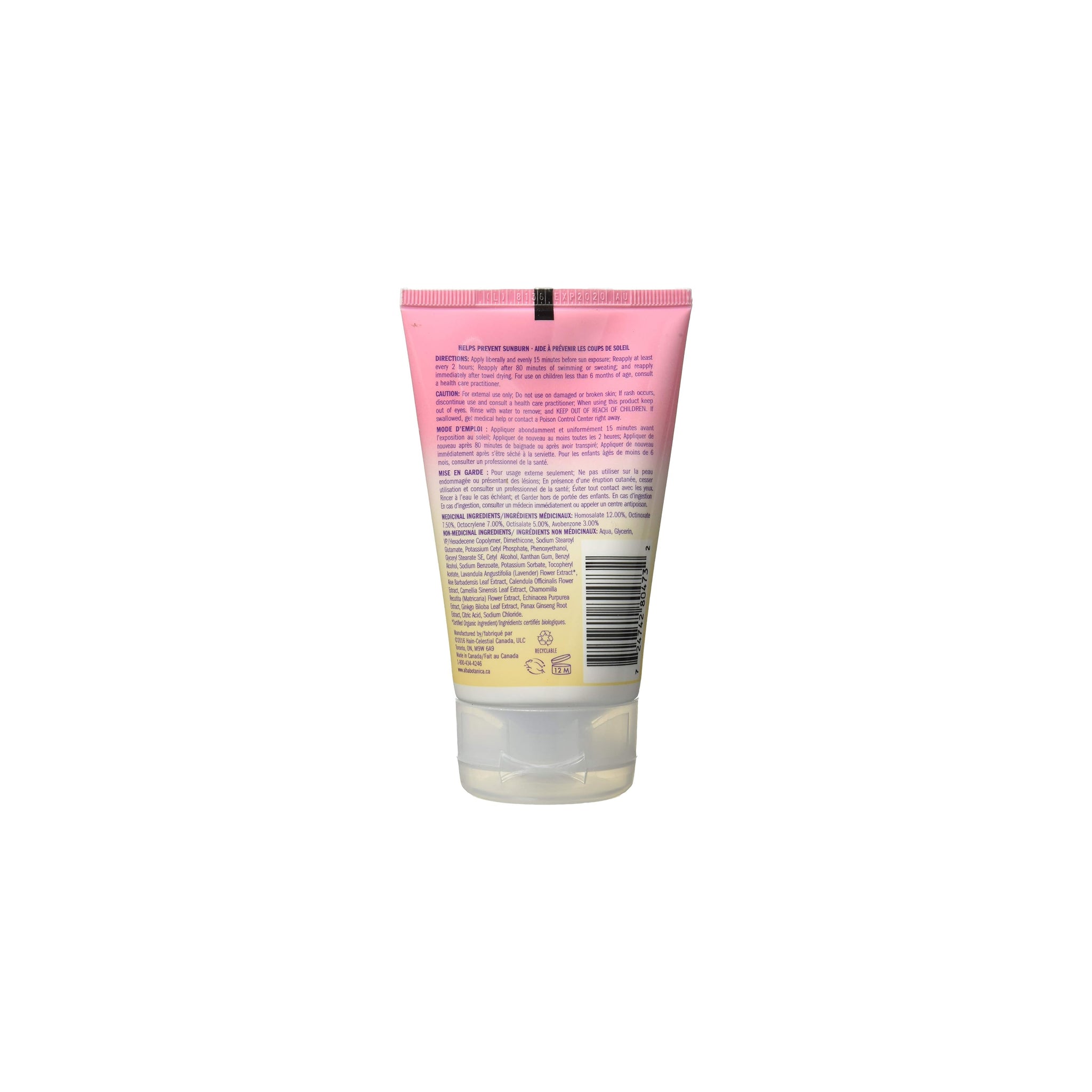 Alba Botanica Very Emollient Facial Sunscreen SPF 40 - 113 ml - Sunscreen