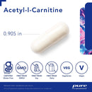 Pure Encapsulations Acetyl-l-Carnitine - 60 capsules - Brain Support