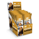 Optimum Nutrition Protein Almonds - Peanut Butter Chocolate 12 pack box - Protein snacks