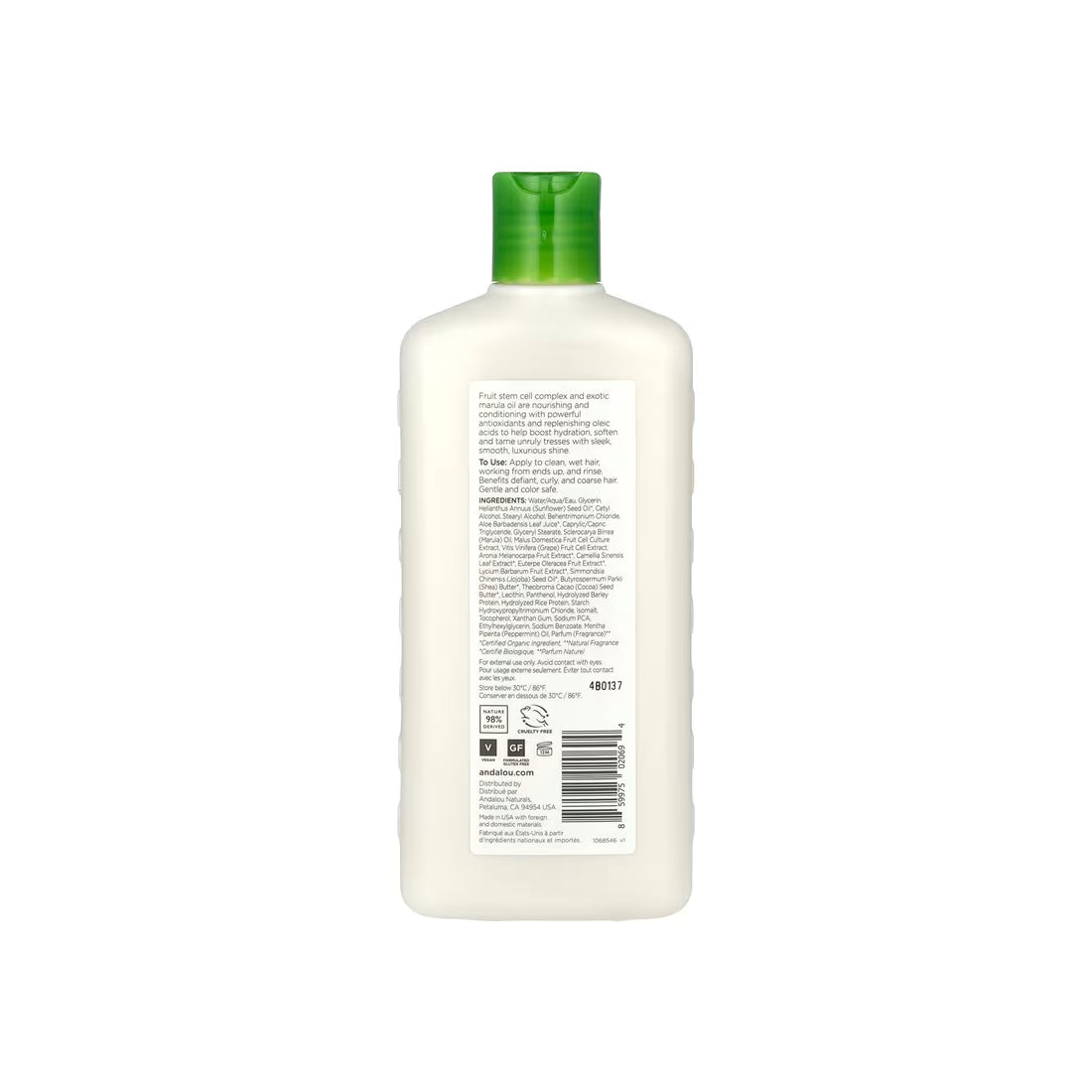 Andalou Naturals Exotic Marula Oil Silky Smooth Conditioner - 340 ml - Hair Care