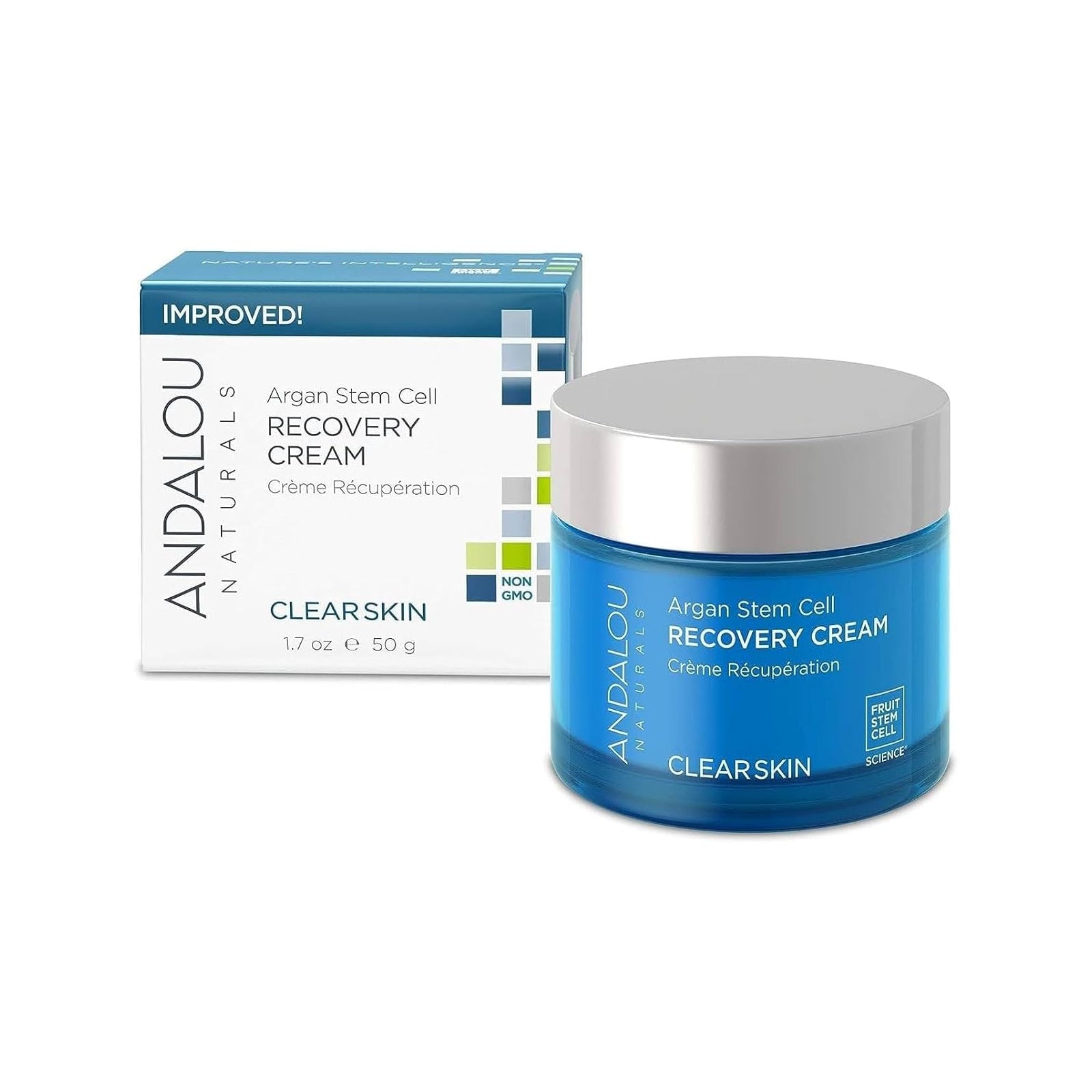 Andalou Naturals Argan Stem Cell Recovery Cream - 50 ml - Skin Care