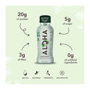 Aloha Protein Drink - Coconut 12 fl. oz - Protein Shake
