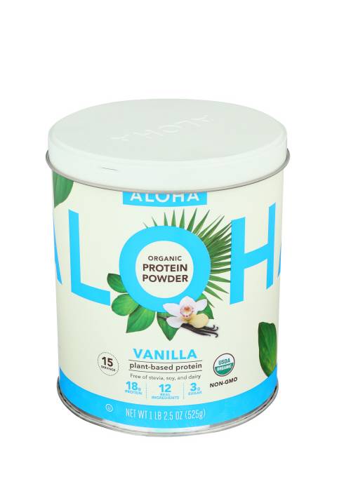 Aloha Organic Protein Powder Vanilla / 525g