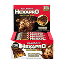 Allmax HexaPRO Protein bar - Chocolate Chip Cookie Dough 12-pack - Protein snacks